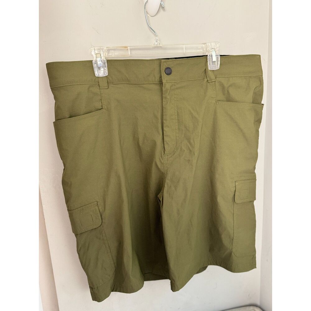 Orvis Cargo Shorts Men's Olive Green Stretch Comfort Waist Outdoor Fishing